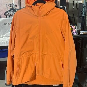 Size 14 Packable Brand, New Beautiful Orange Lululemon Jacket